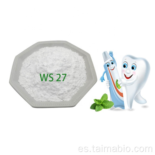 Agente de enfriamiento WS27 Polvo de cristal para pasta de dientes